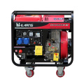 2KW DG6000EW 186FA Generador de soldador diesel del motor